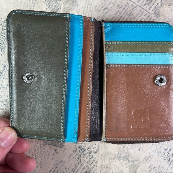 MyWalit Small Zip Wallet Royal - Picture 7 of 11